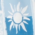 blue pattern