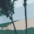 light blue print
