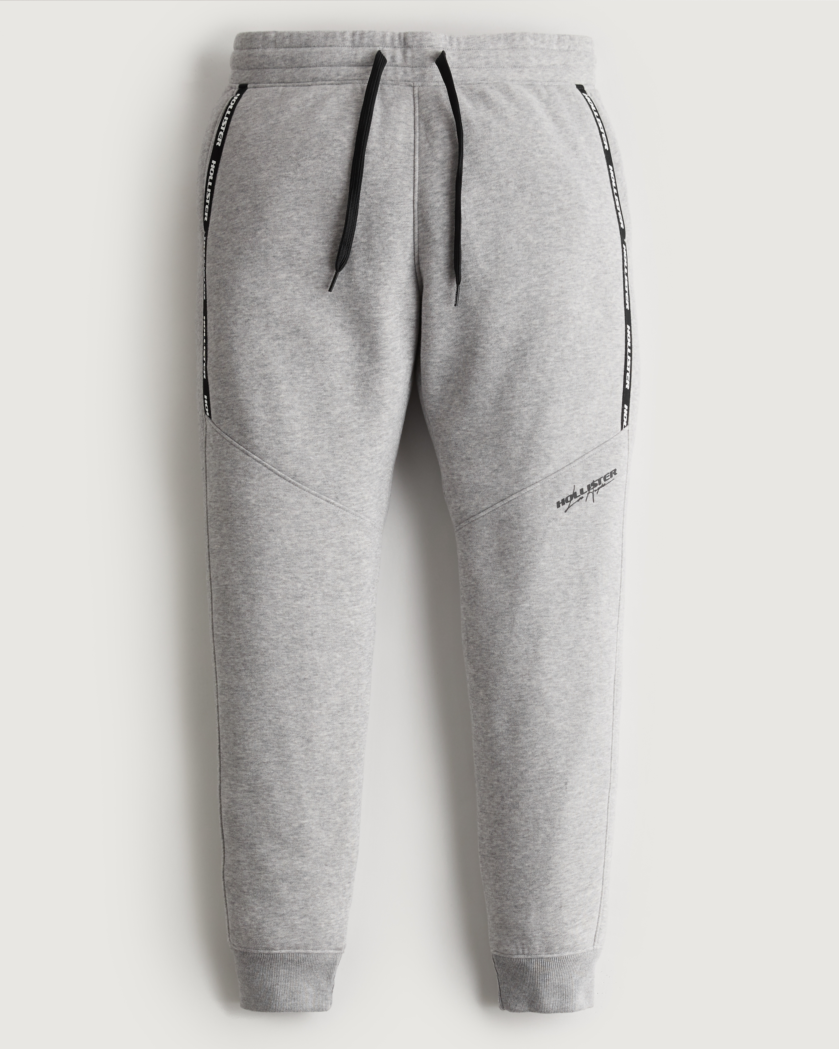 mens grey skinny joggers