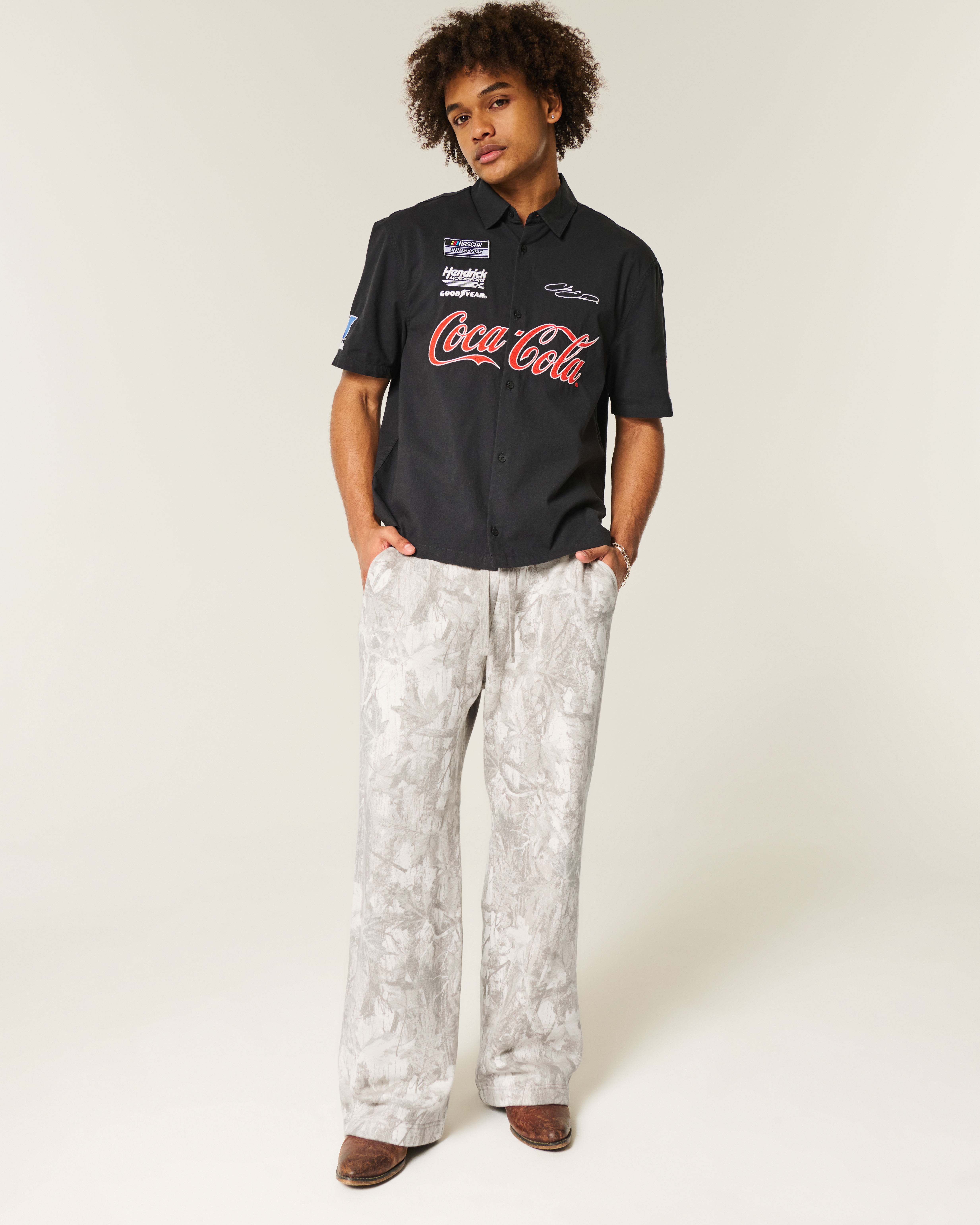 Мужские брюки Hollister Bootcut Sweatpants — фото 2