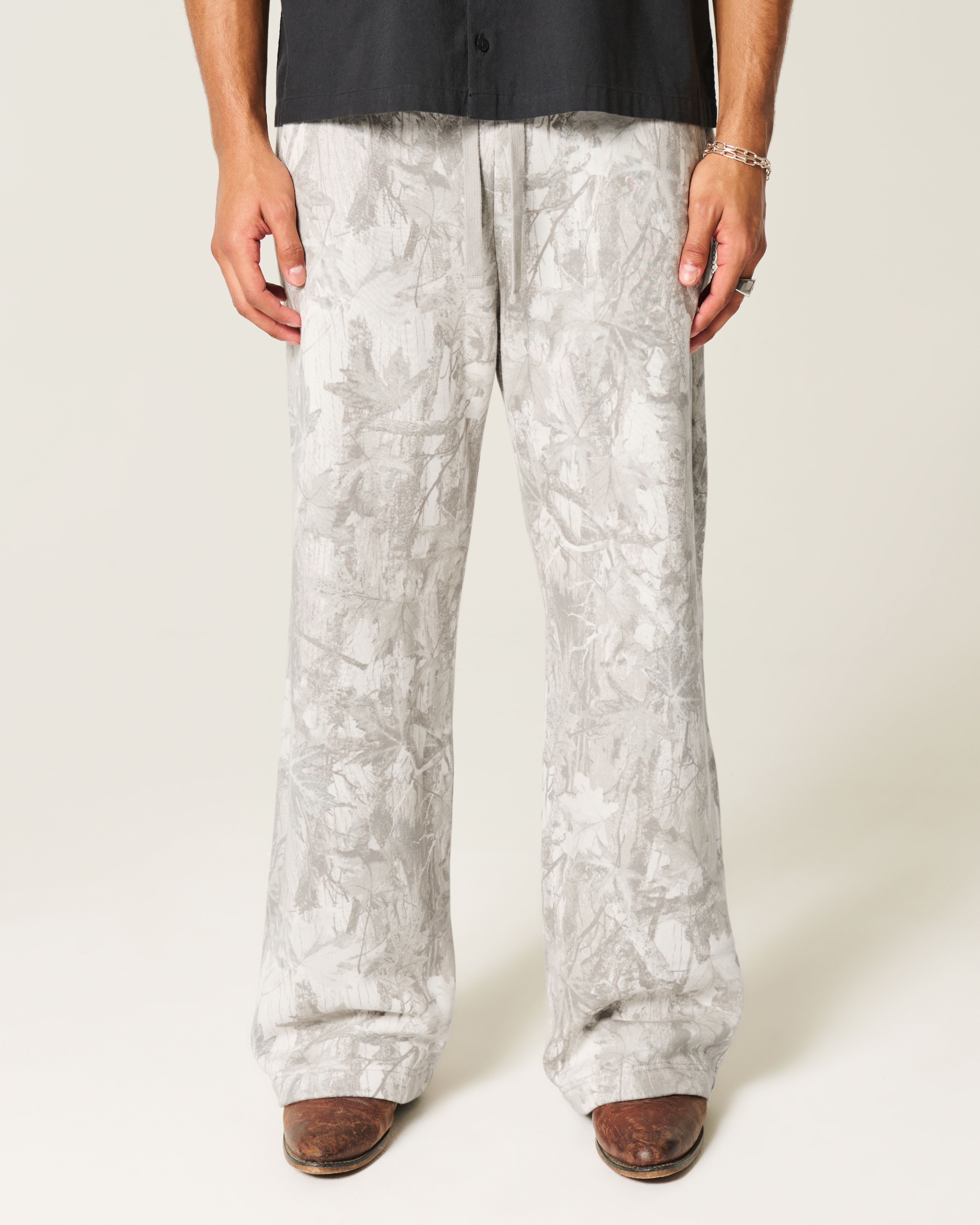 Мужские брюки Hollister Bootcut Sweatpants — фото 3