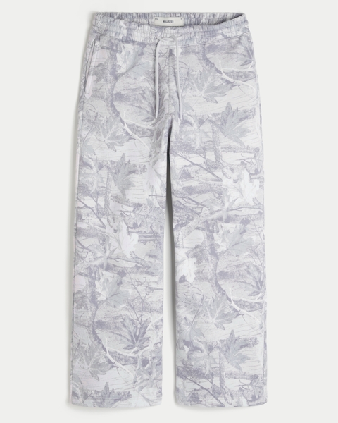 Мужские брюки Hollister Feel Good Camo Baggy Bootcut Sweatpants