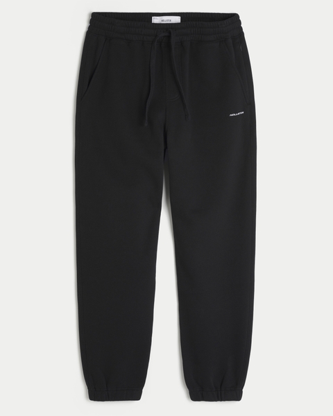 Мужские брюки Hollister Relaxed Cinch Fleece Logo Joggers