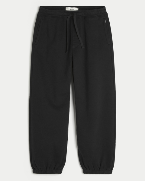 Мужские брюки Hollister Chrome Graphic Super Baggy Cinch Joggers