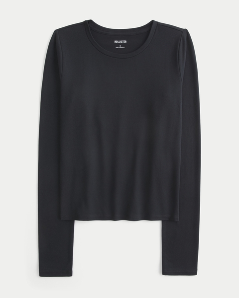Женские свитеры Hollister Soft Seamless Fabric Crew Top