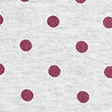 burgundy dot