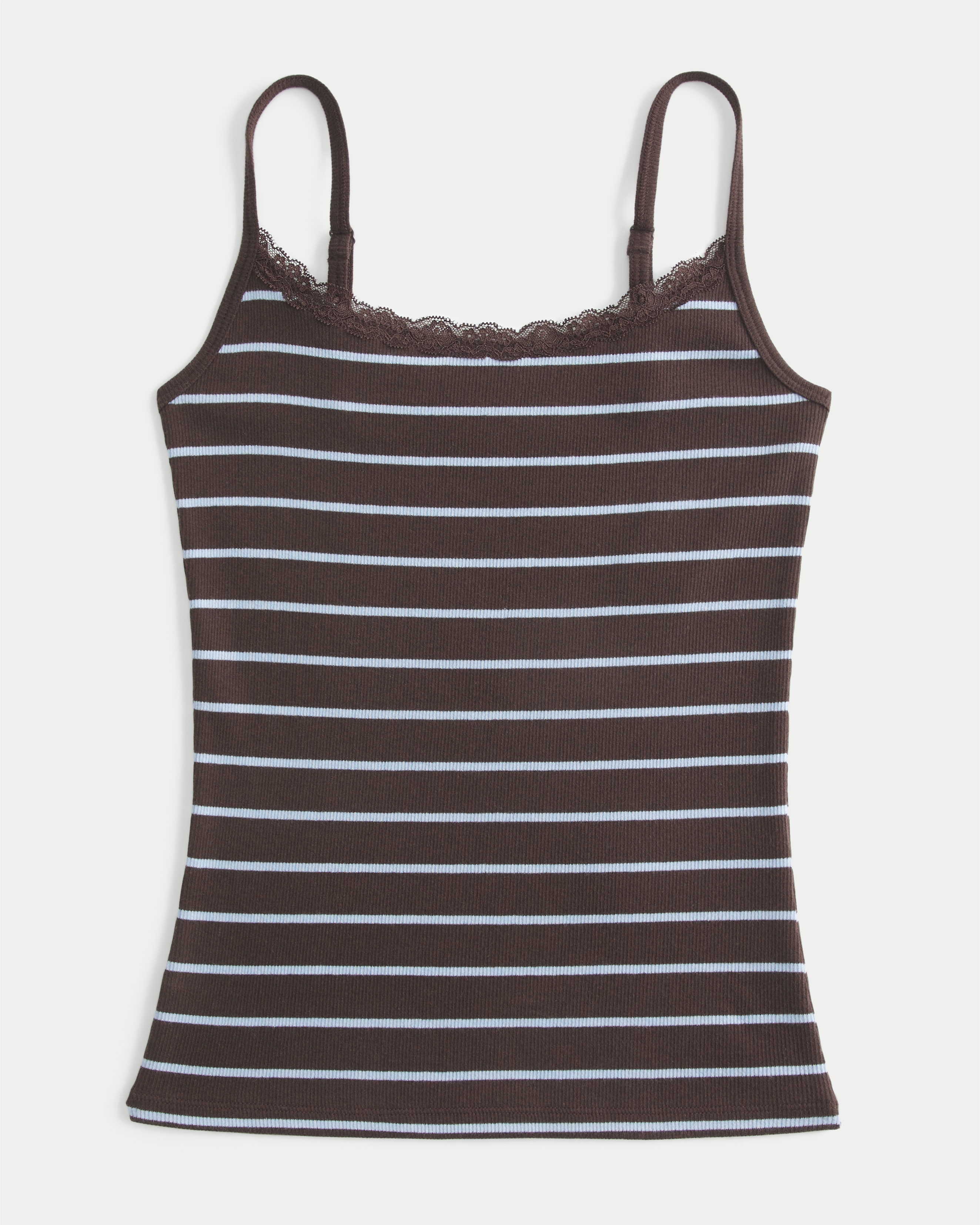 Женские топы Hollister Lace Trim '27 Graphic Cami
