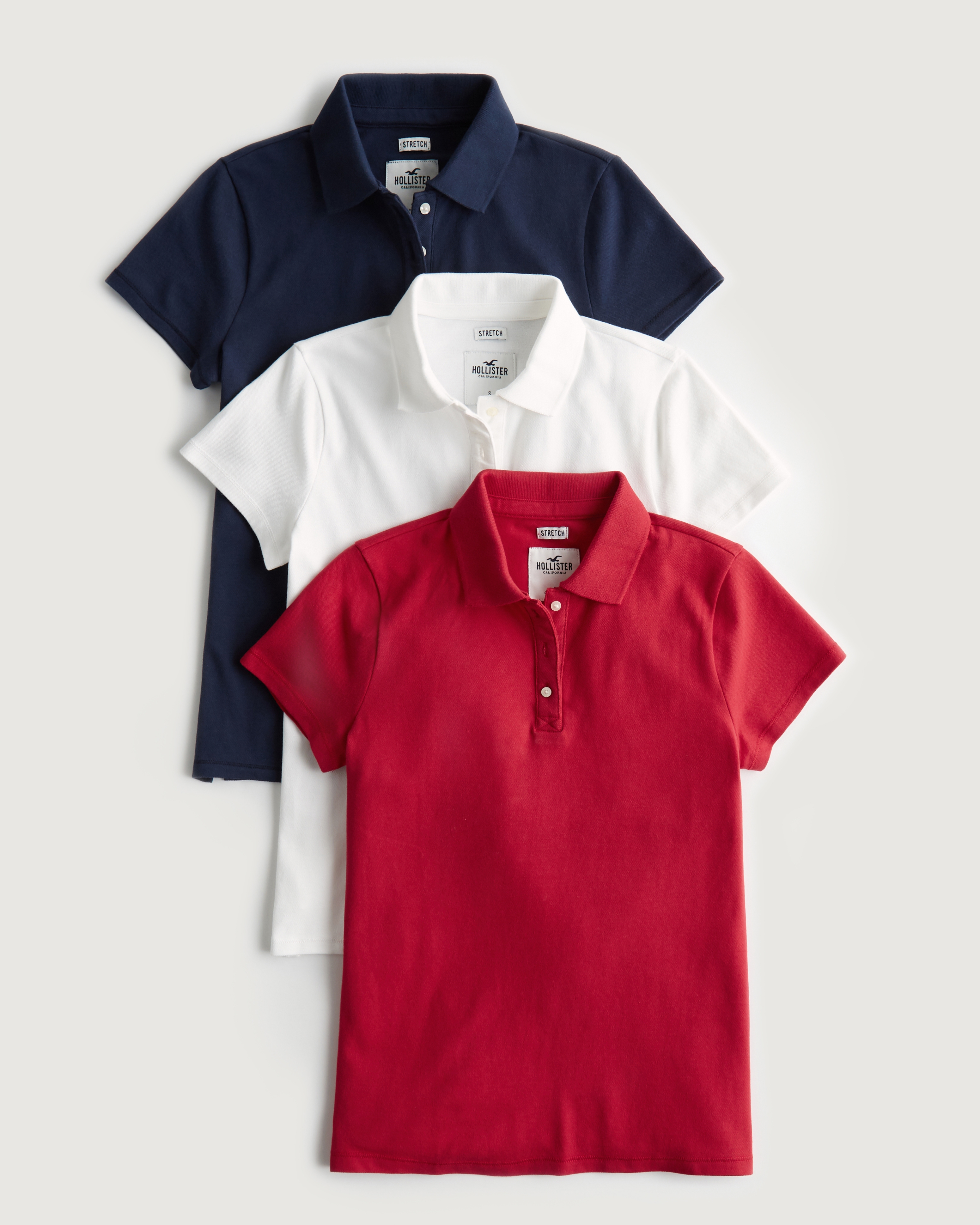 hollister polos