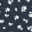 navy floral