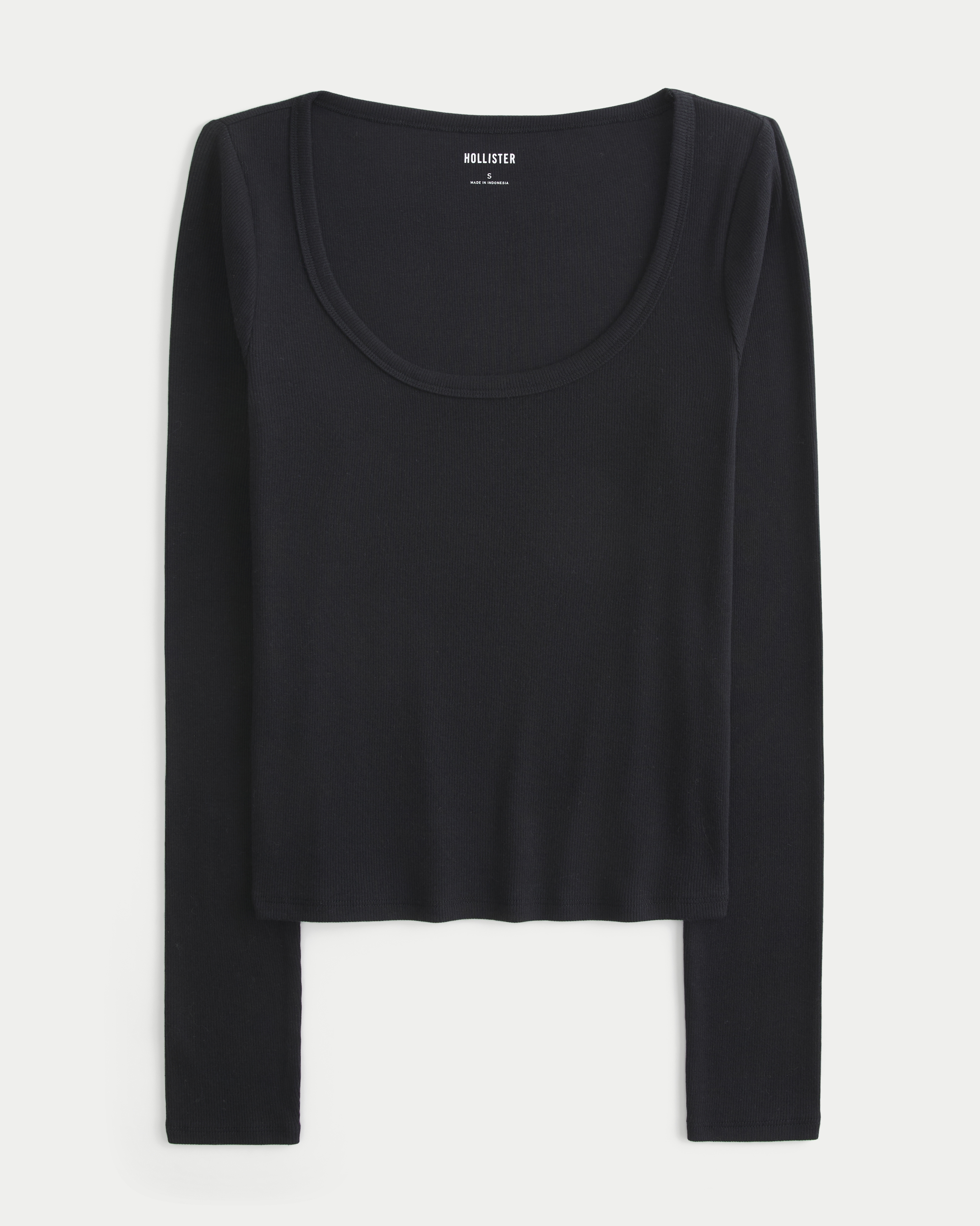 Женские топы Hollister Long-Sleeve Scoop Top