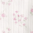 white with pink floral