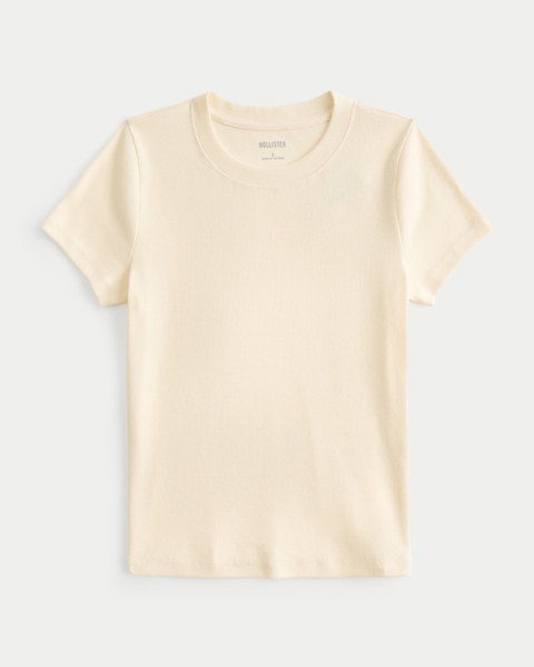 Женские футболки Hollister Crew Baby Tee