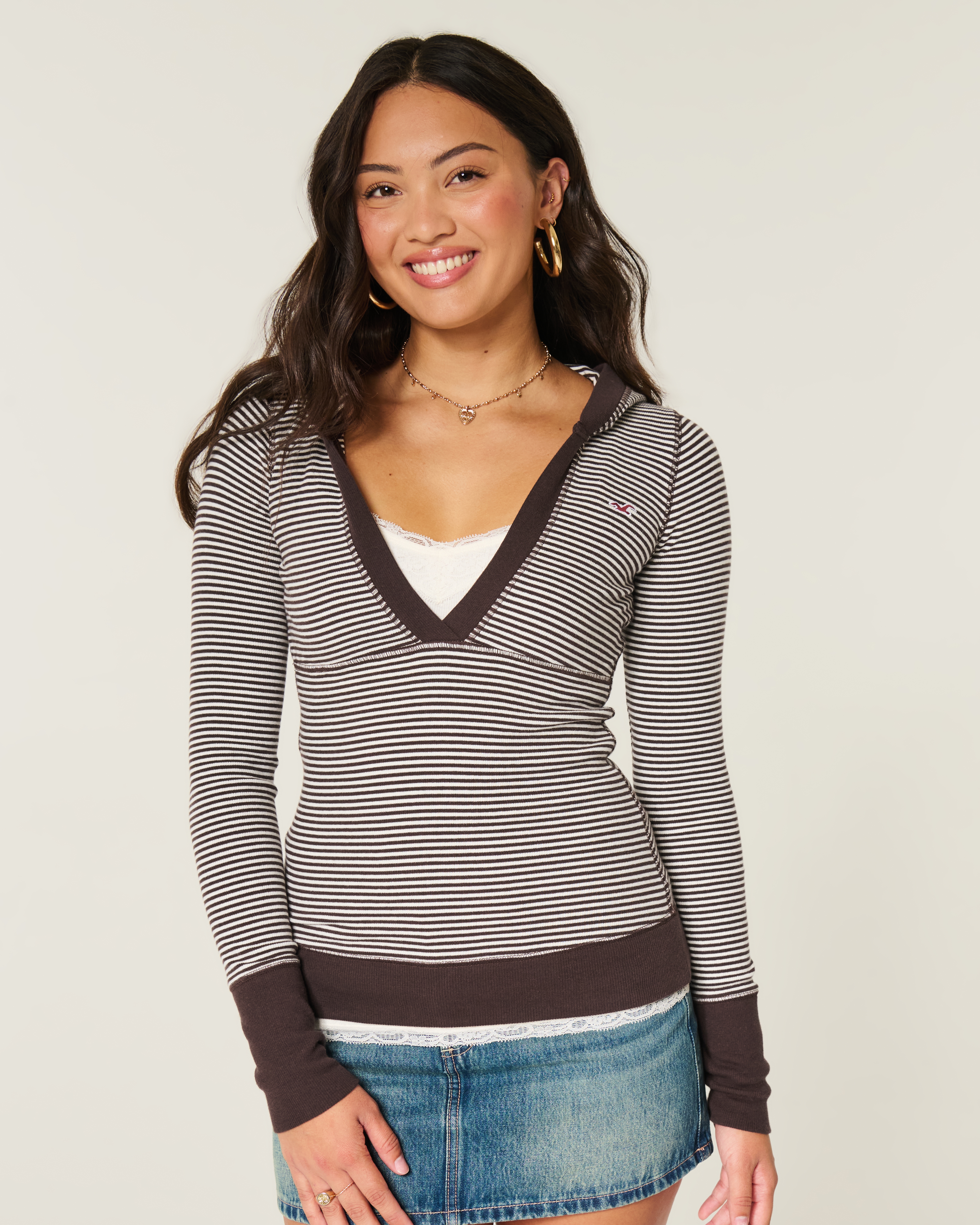 Женские худи Hollister Knit Icon — фото 2