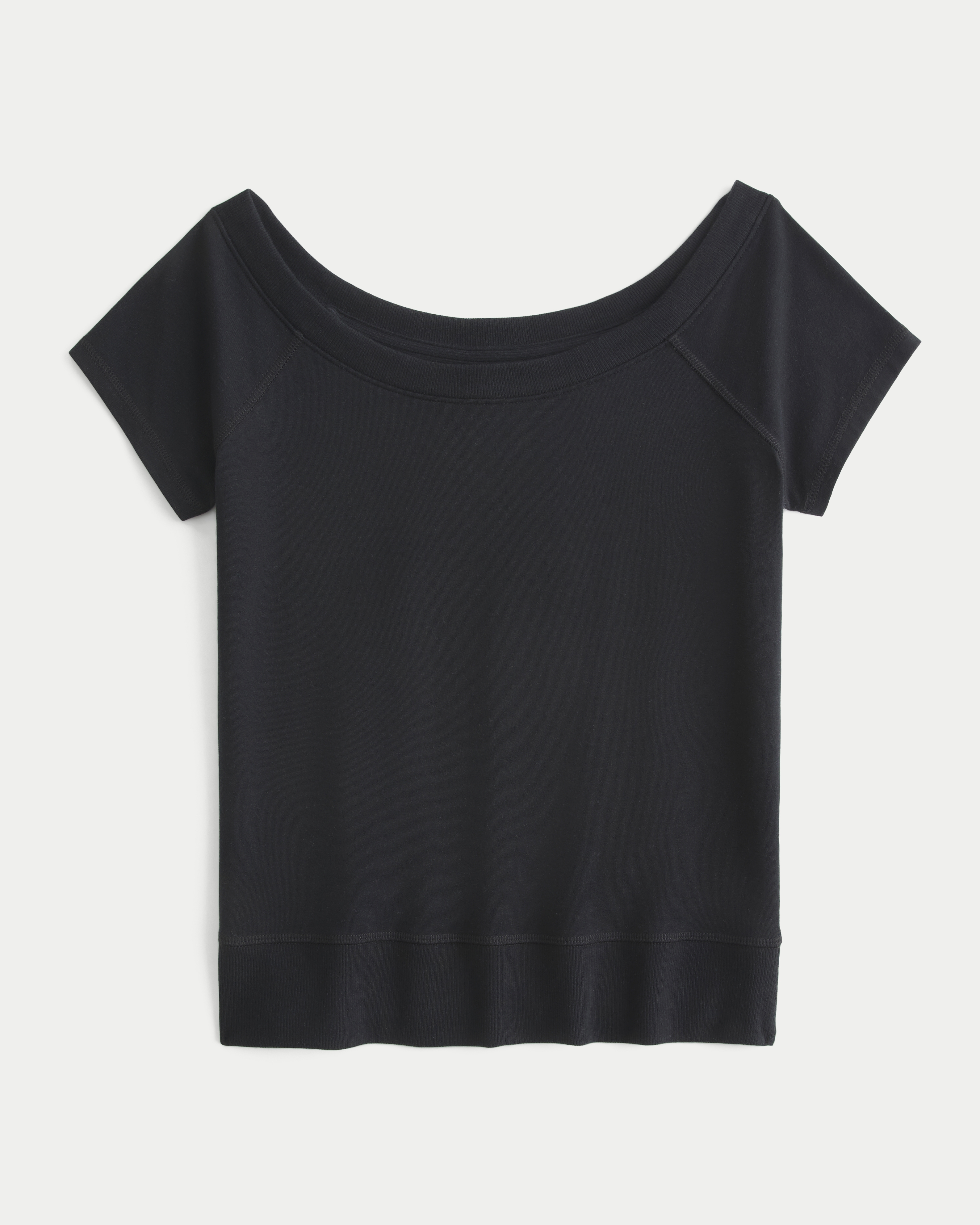Женские футболки Hollister Banded Scoop T-Shirt