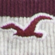 burgundy stripe