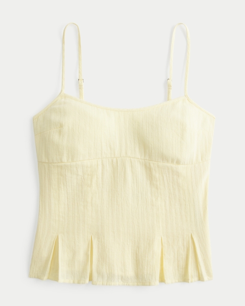 Женские топы Hollister Pleated Cami