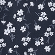 navy floral