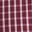 burgundy plaid