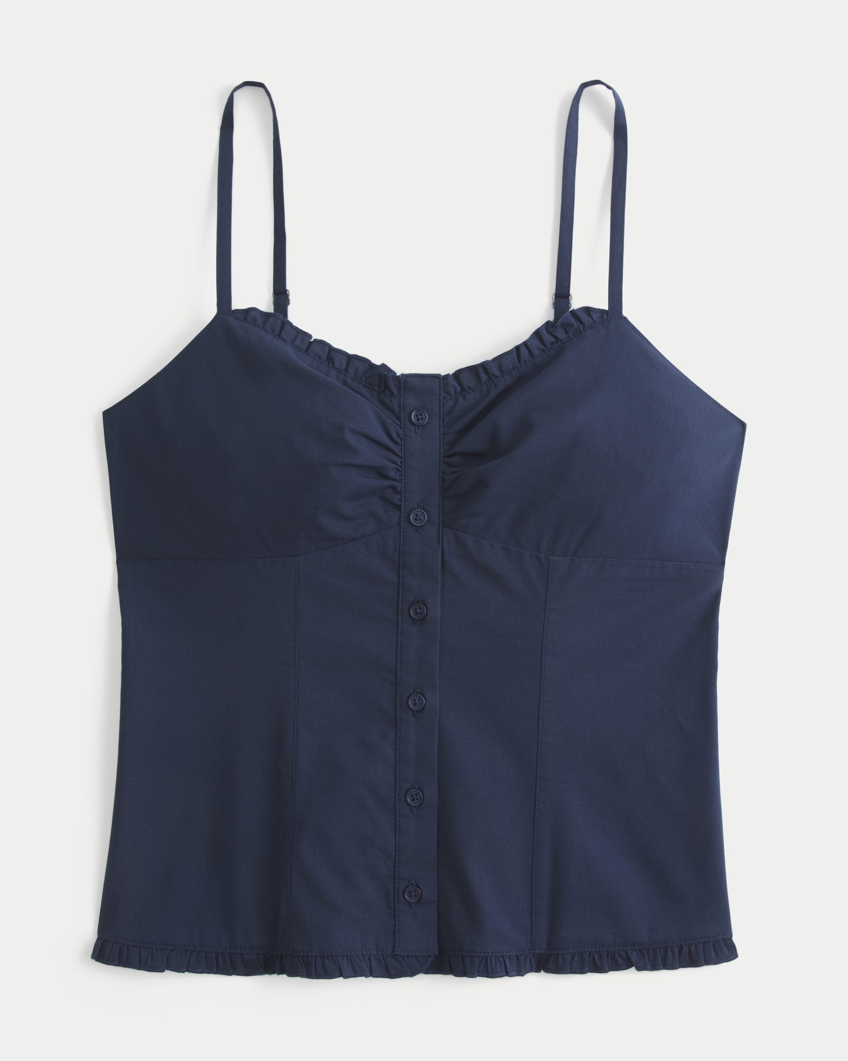 Женские топы Hollister Button Front Tank