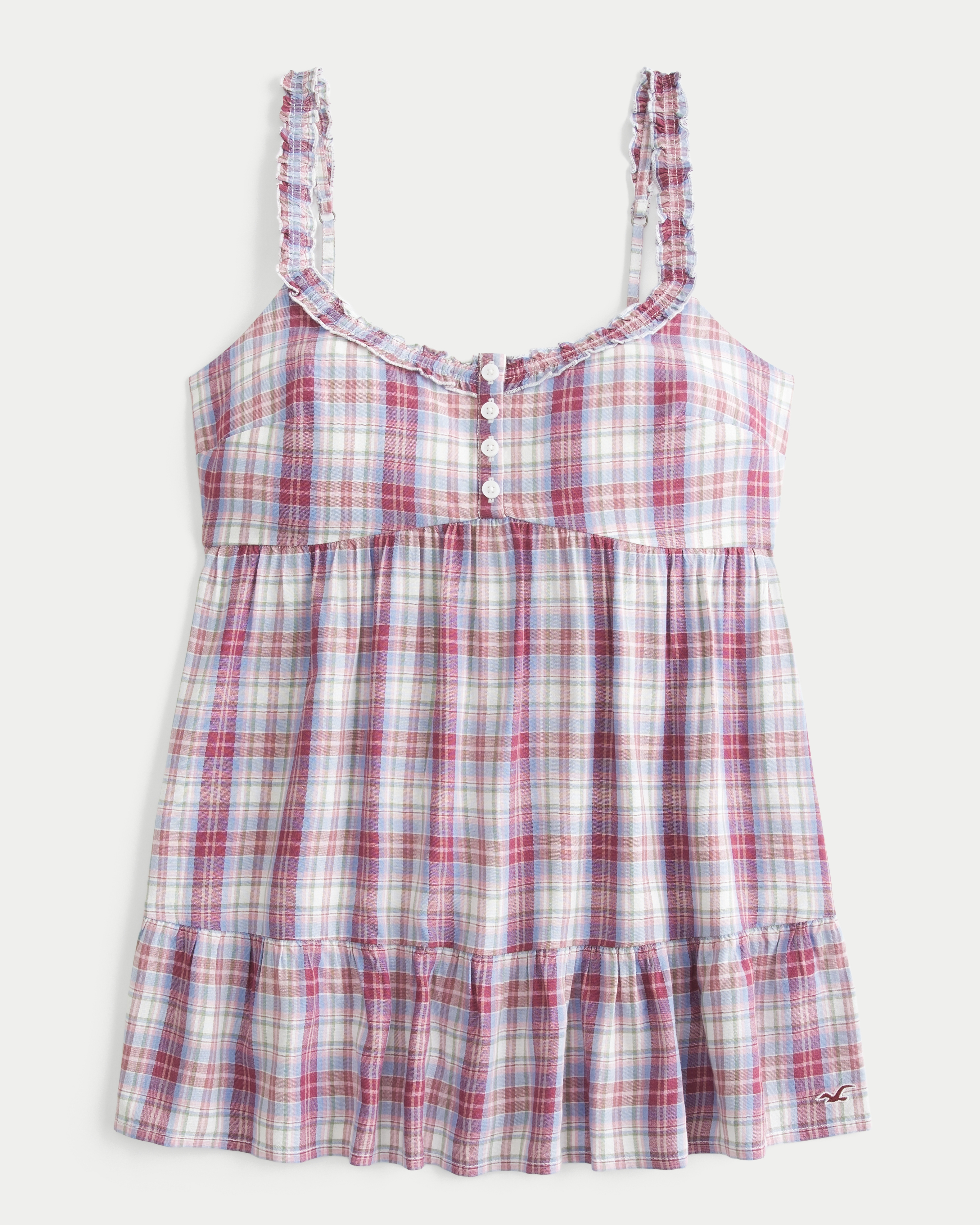 Бэби-долл Tunic, оборки — Hollister