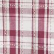 burgundy plaid