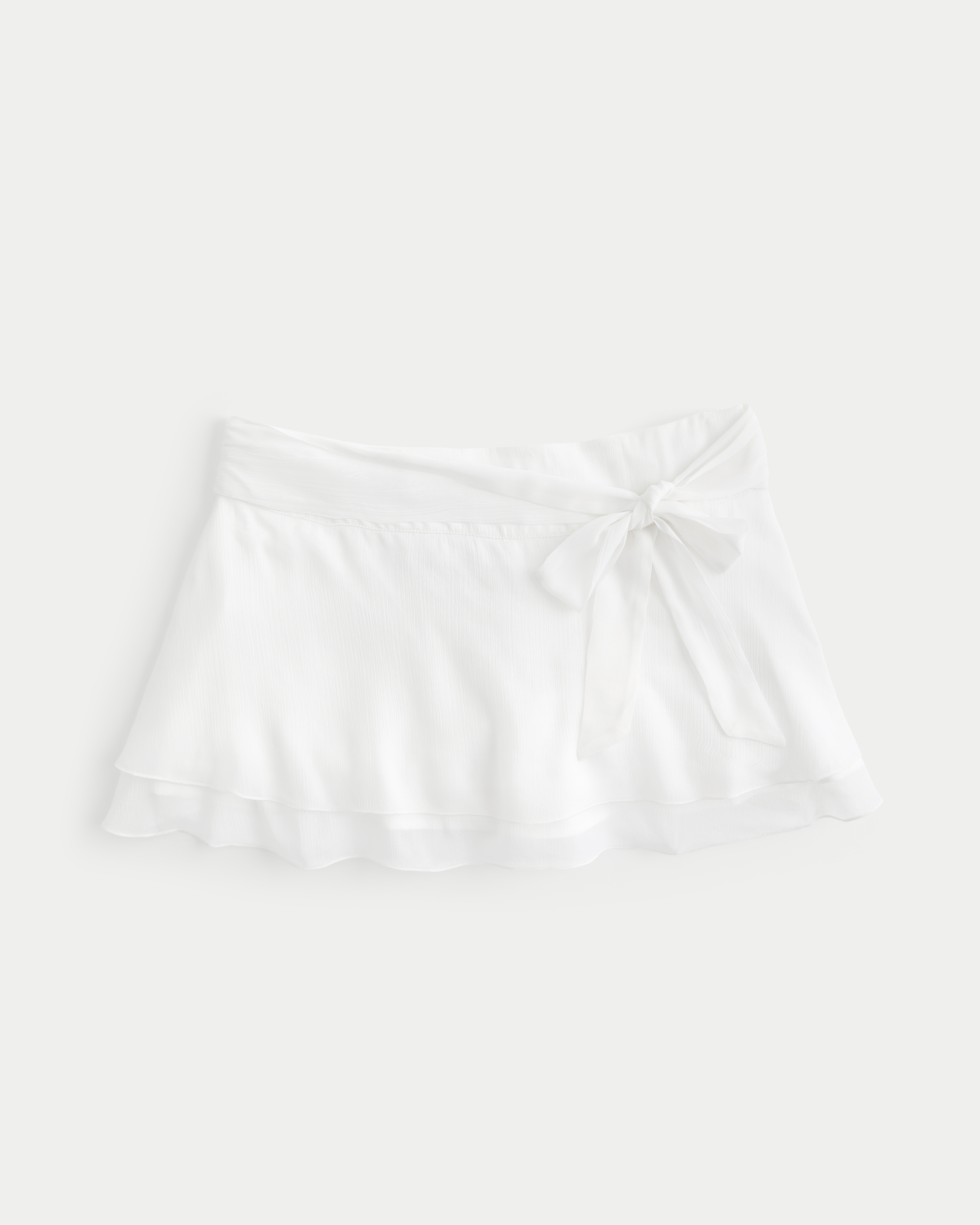 Женские юбки Hollister Tie-Waist Chiffon Mini Skort