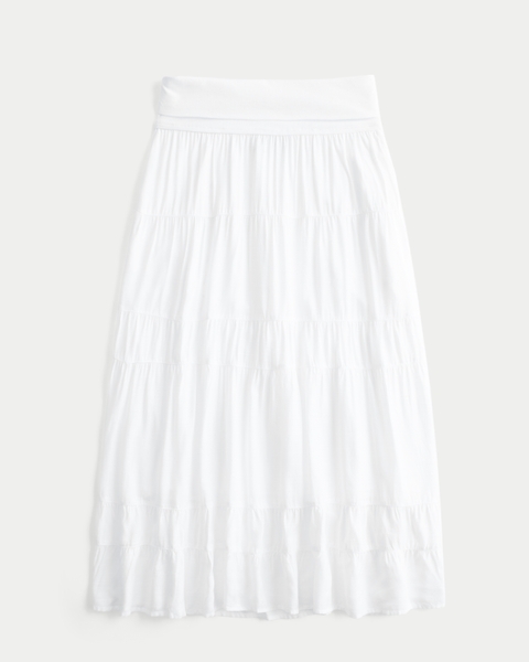 Женские платья Hollister 2-in-1 Convertible Maxi Skirt to Midi Dress