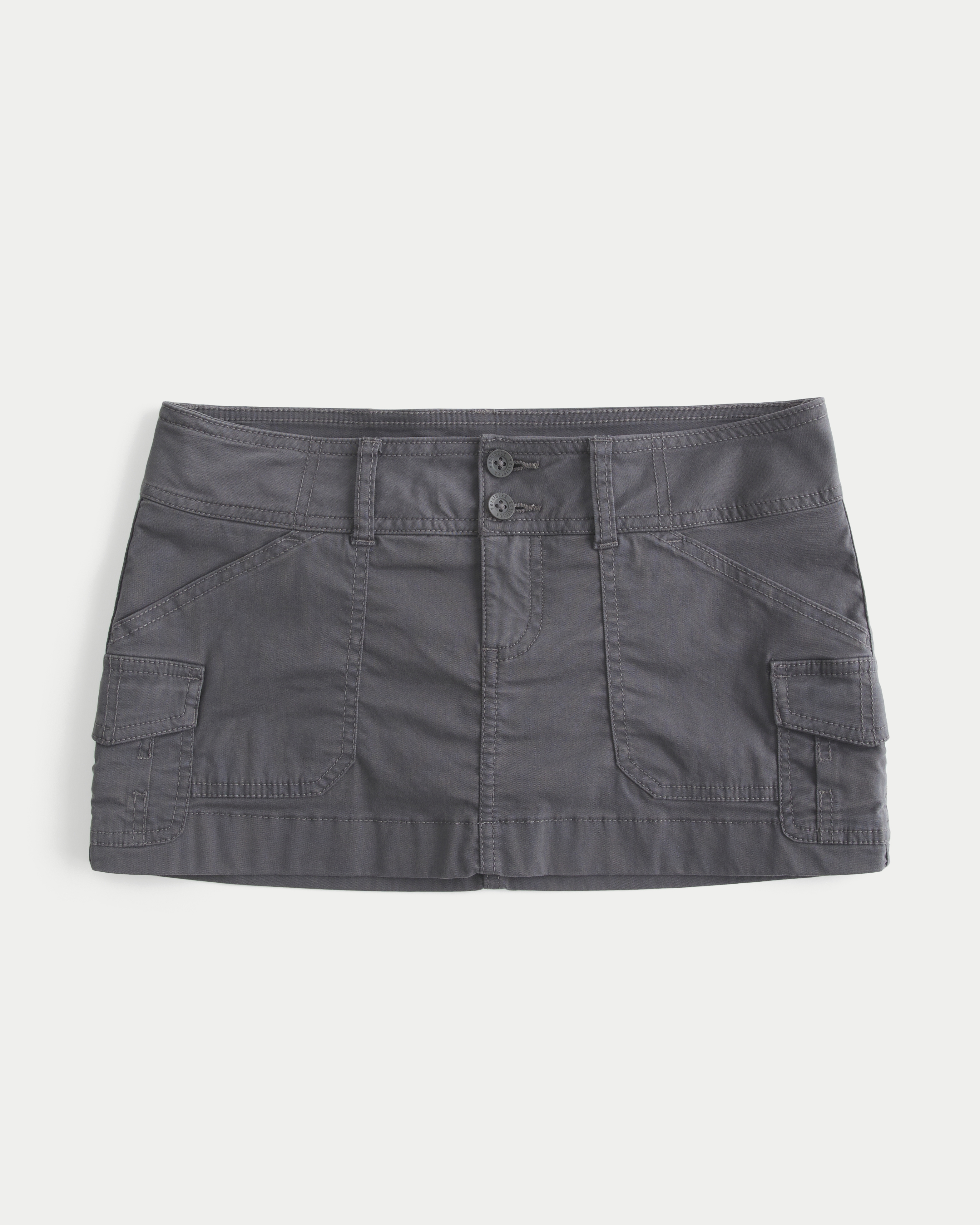 Женские юбки Hollister Ultra Low-Rise Cargo Mini Skort