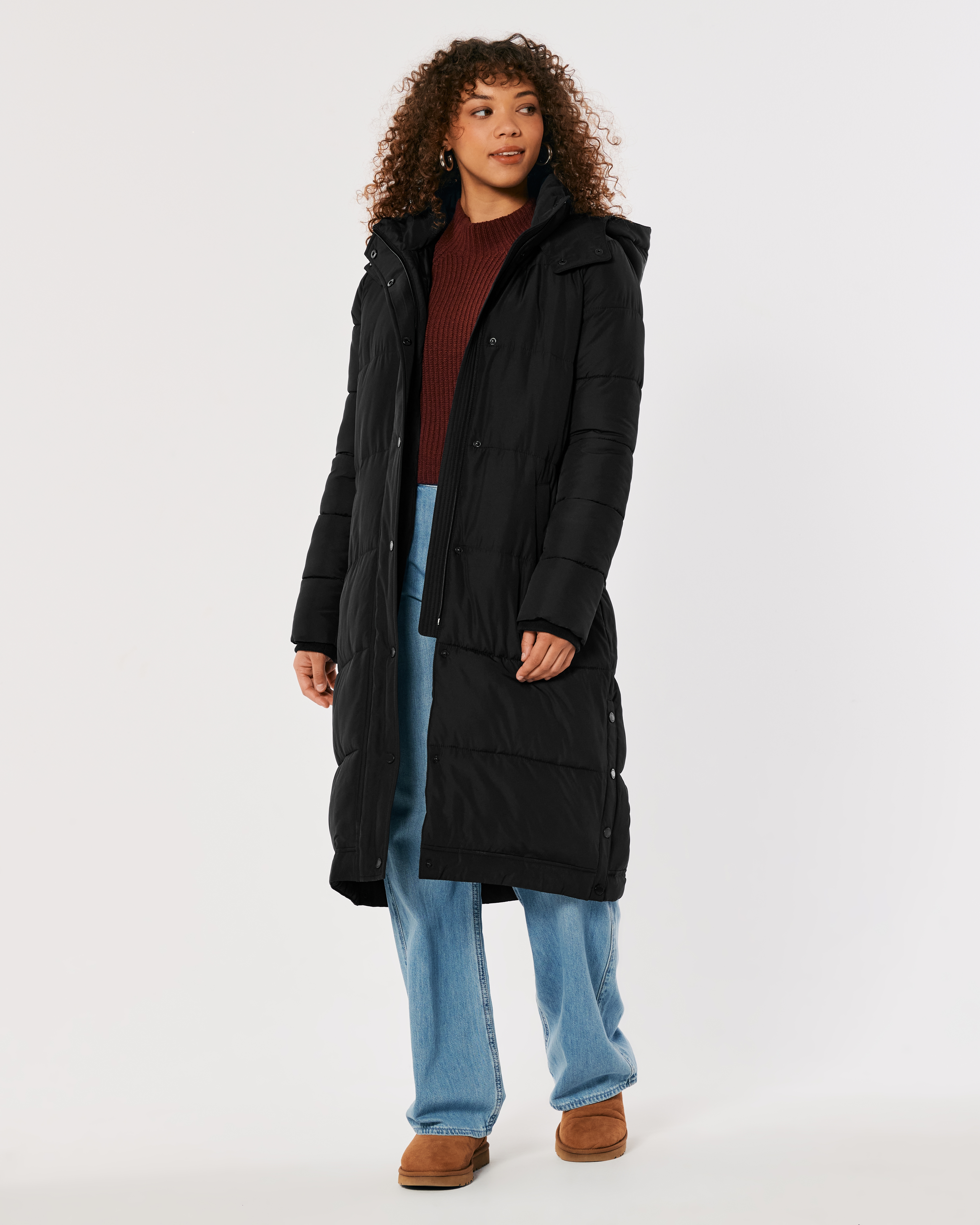 hollister womens coats