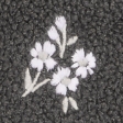 dark grey floral