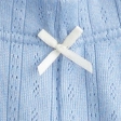 Cozy Pointelle Bow Shortie