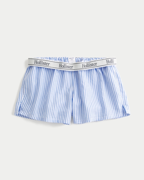 Женские шорты Hollister Pattern Boxer Shorts