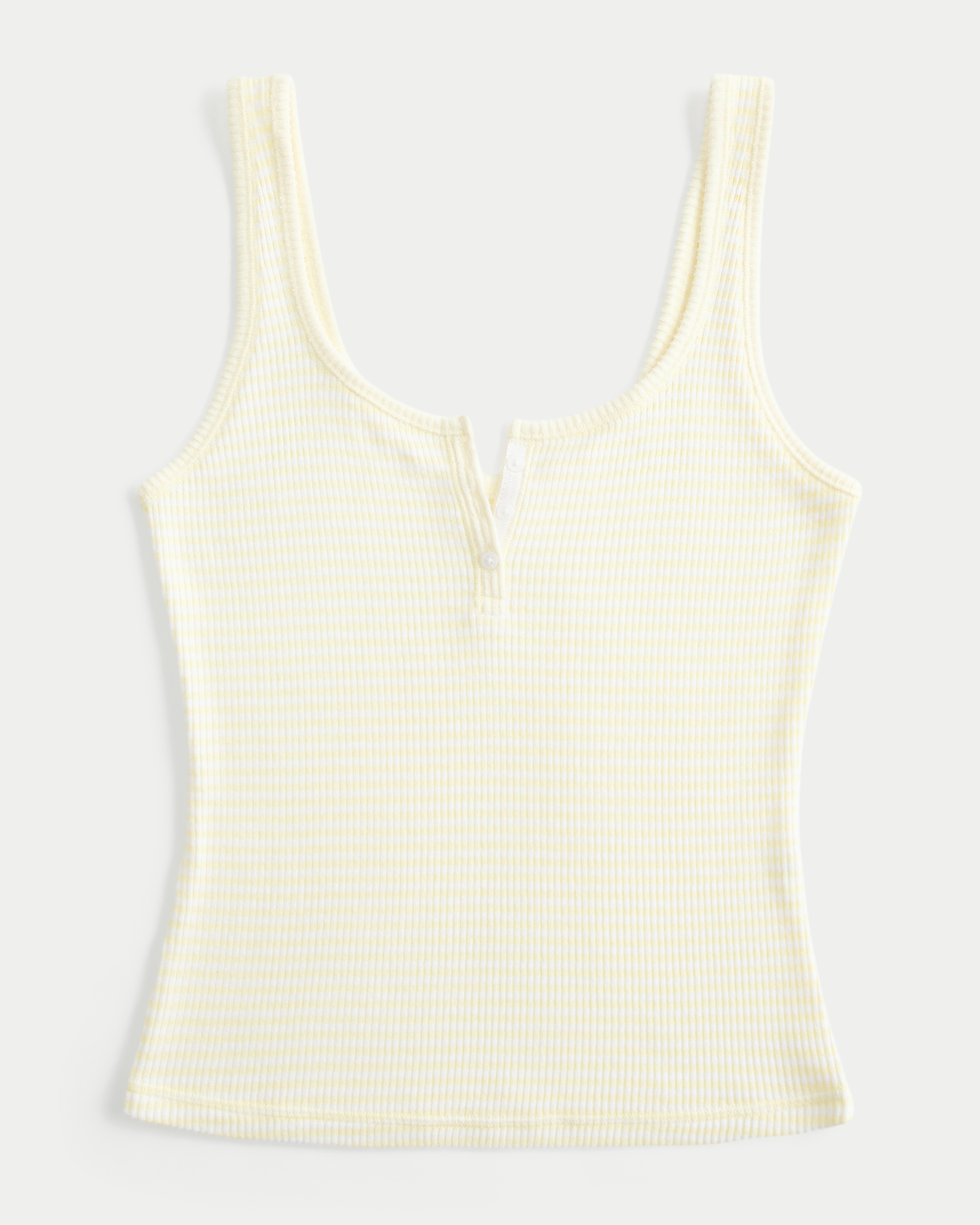 Женские топы Hollister Always Cozy Rib Henley Tank