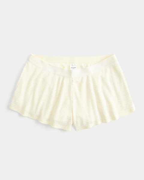 Женские шорты Hollister Always Cozy Logo Waist Boxer Shorts