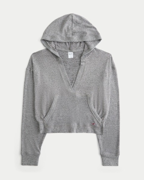 Женские худи Hollister Always Cozy V-Neck
