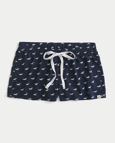 Женские шорты Hollister Poolside Boxer Shorts