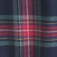 navy plaid