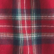 red plaid