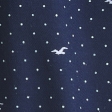 navy print