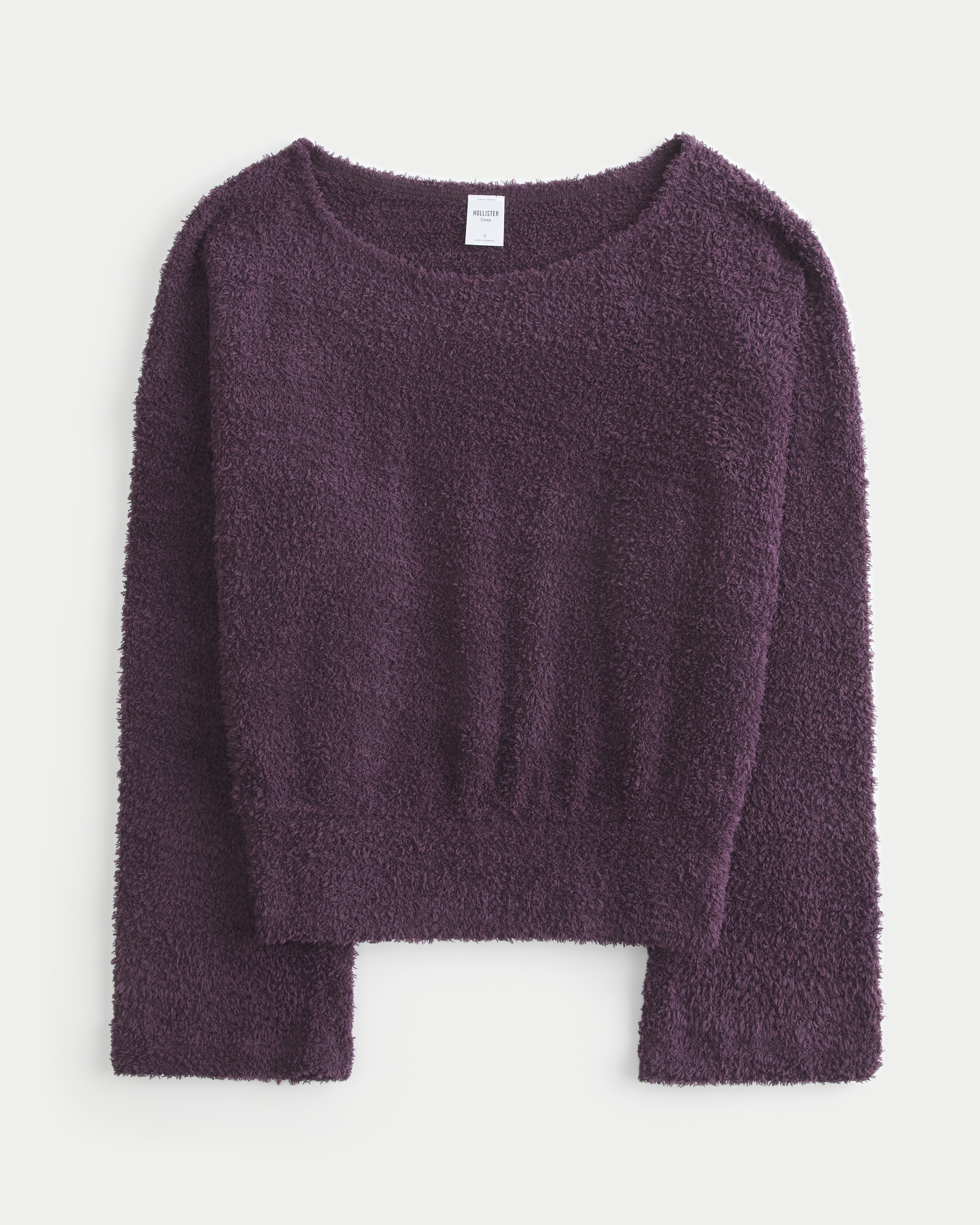 Женские топы Hollister Cozy Bouclé Off-the-Shoulder Top