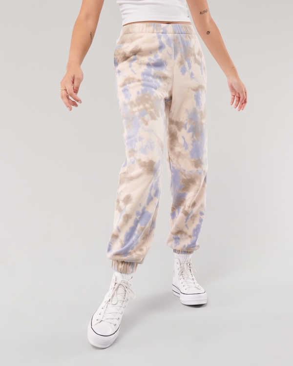 hollister ultra high rise dad joggers