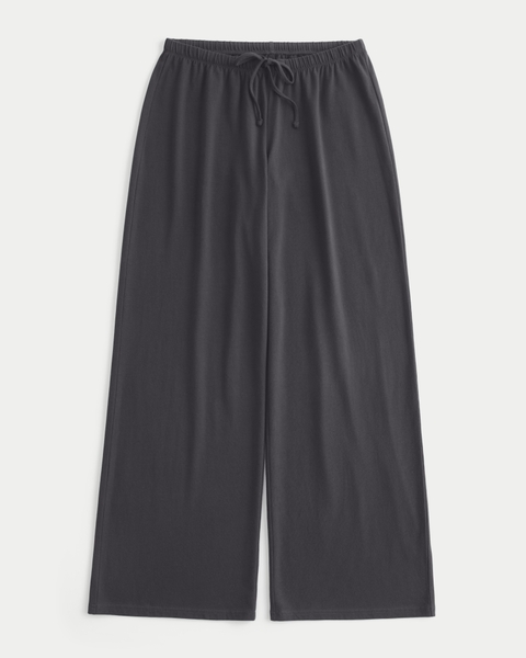 Женские брюки Hollister Knit Pull-On Wide-Leg Pants