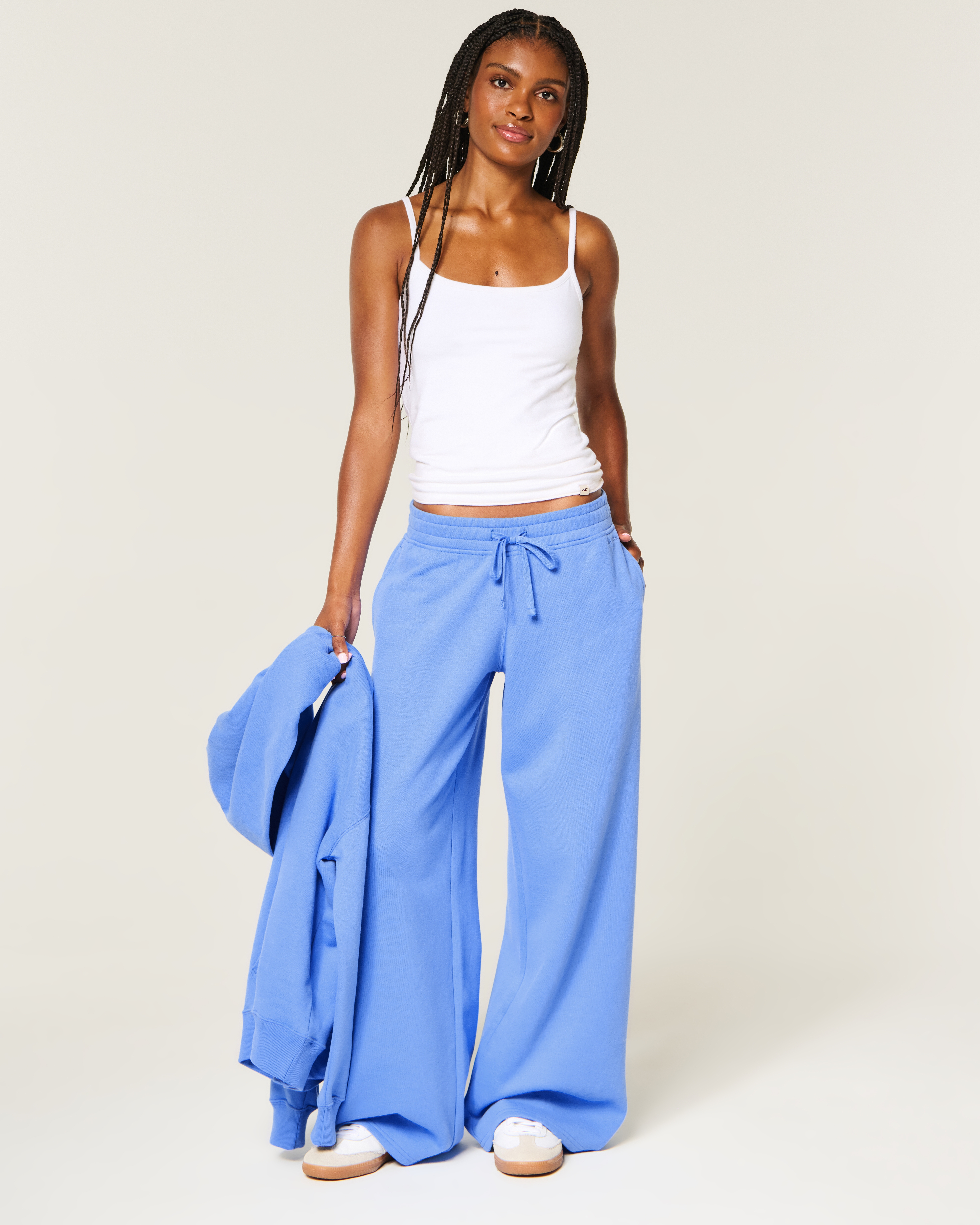 Женские брюки Hollister Feel Good Low-Rise Baggy Sweatpant — фото 2