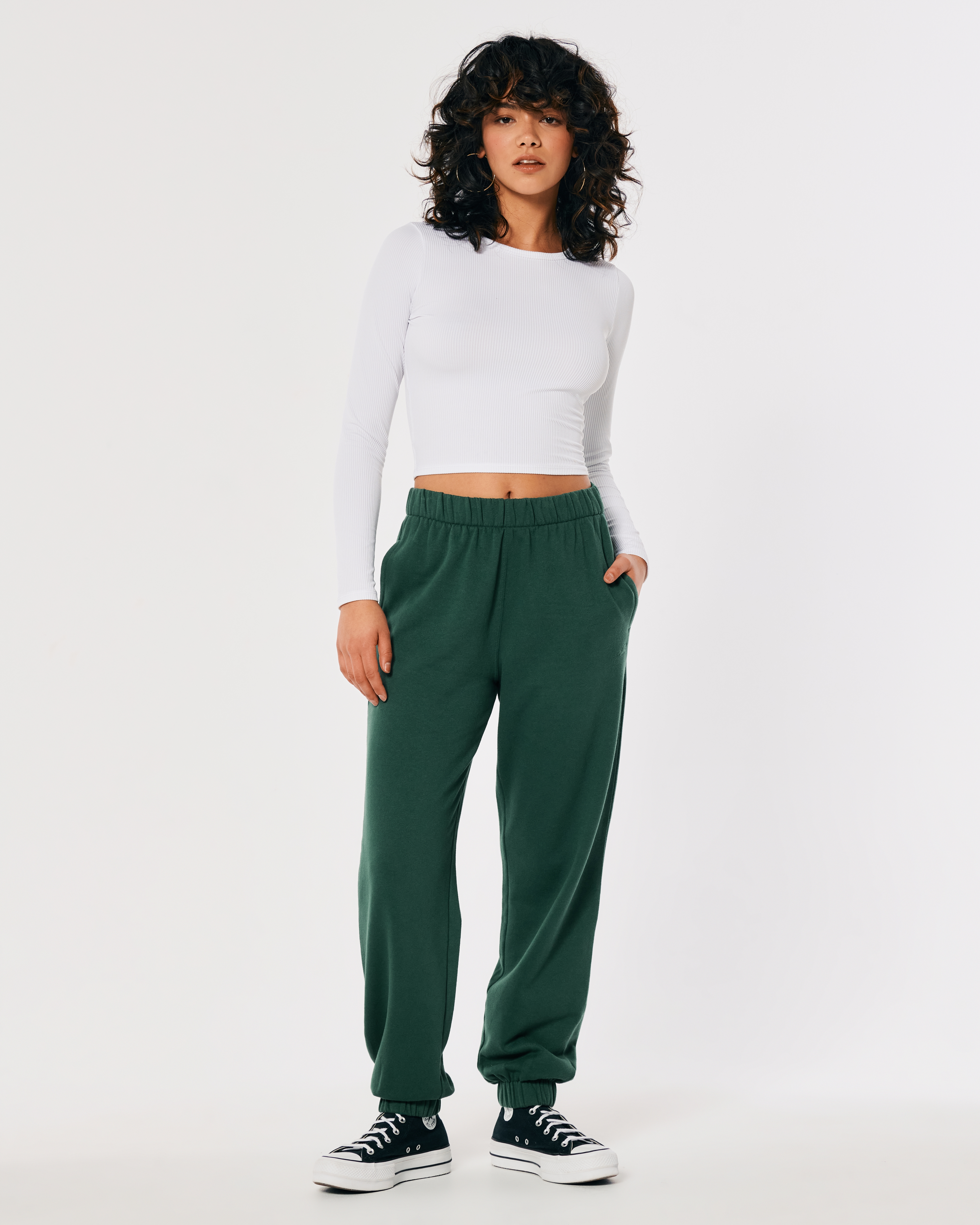 hollister womens joggers