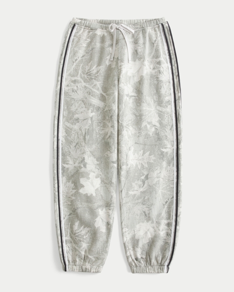 Женские брюки Hollister Camo Baggy Fleece Joggers
