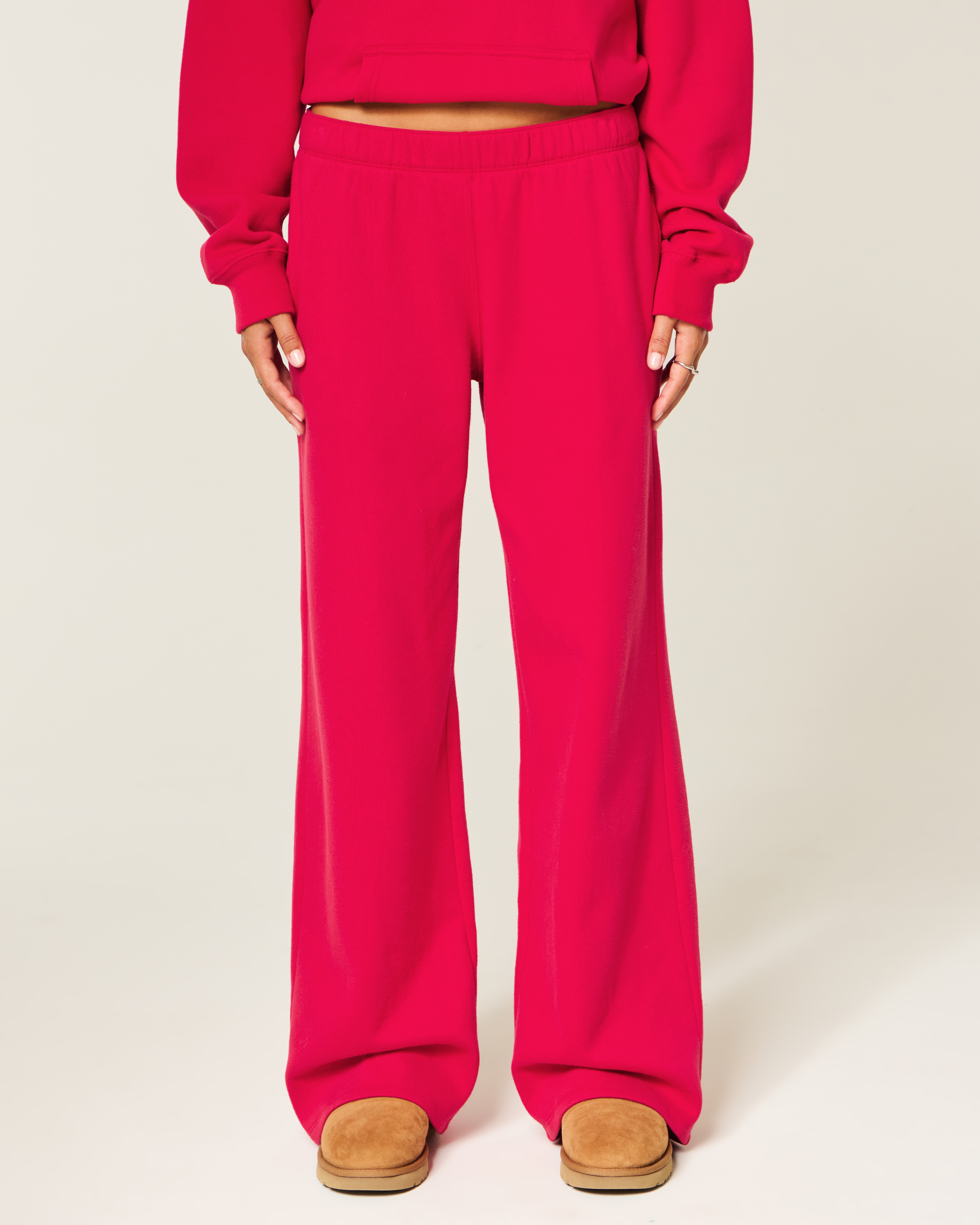 Женские брюки Hollister Wide-Leg Sweatpants — фото 3