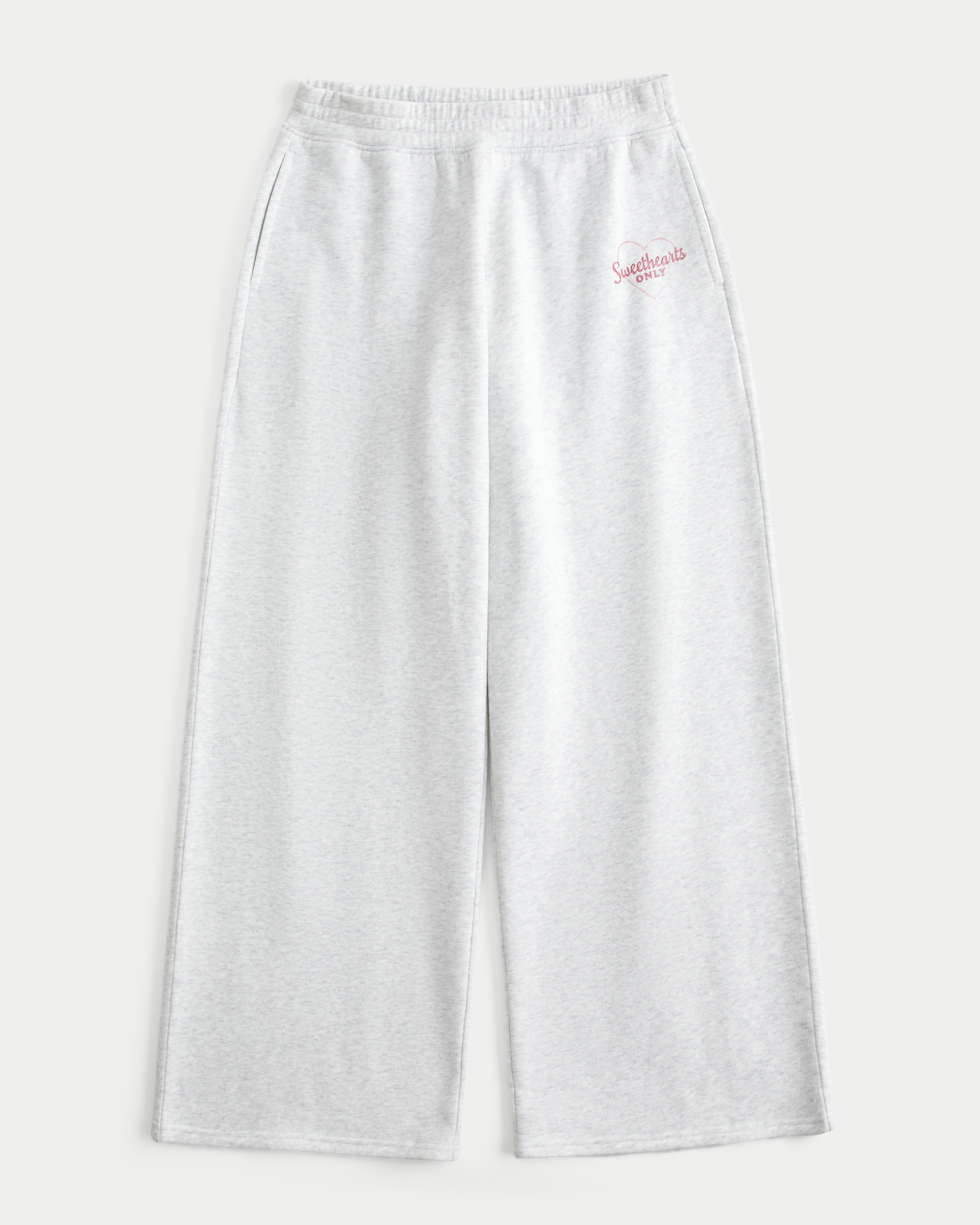 Женские брюки Hollister Feel Good Sweetheart Graphic Baggy Sweatpants