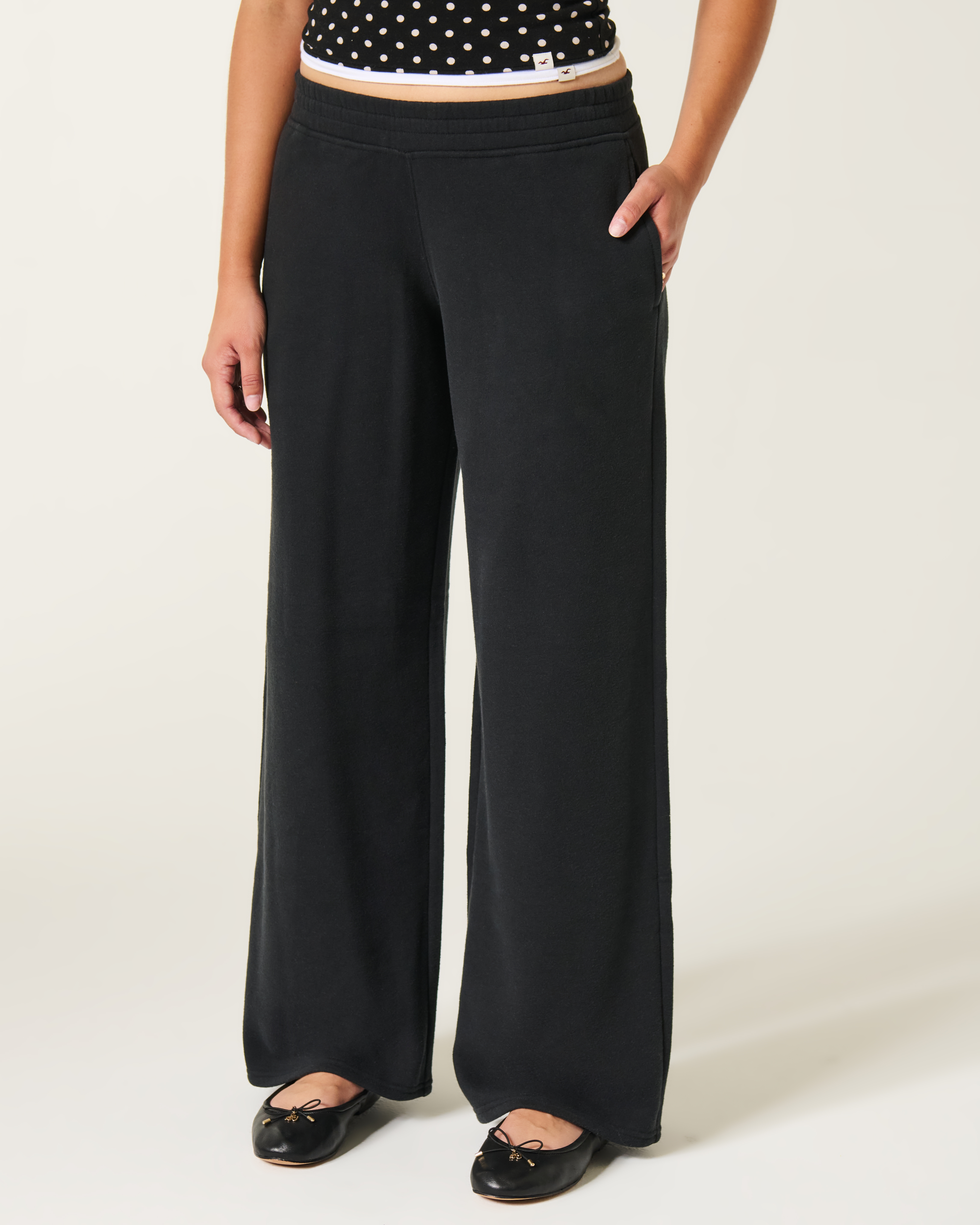 Женские брюки Hollister Candy Cane Graphic Baggy Sweatpants — фото 3