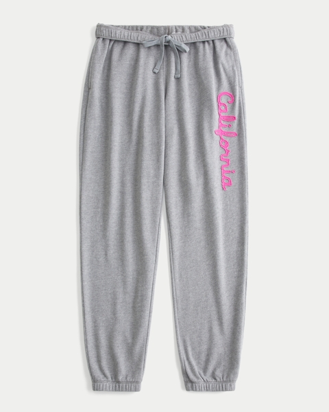 Женские брюки Hollister Logo Graphic Fleece Joggers