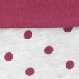 burgundy dot